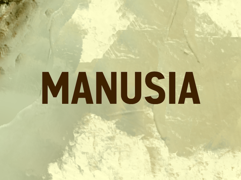 M Manusia Font