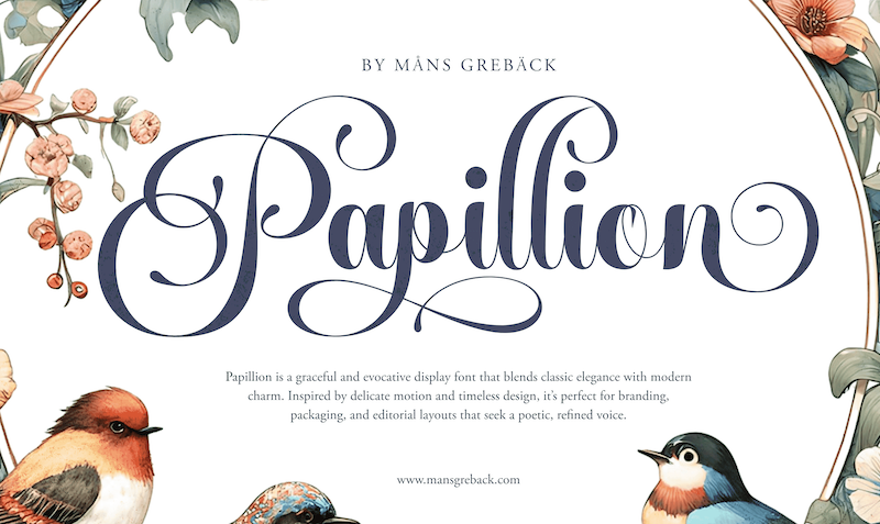 Papillion Font