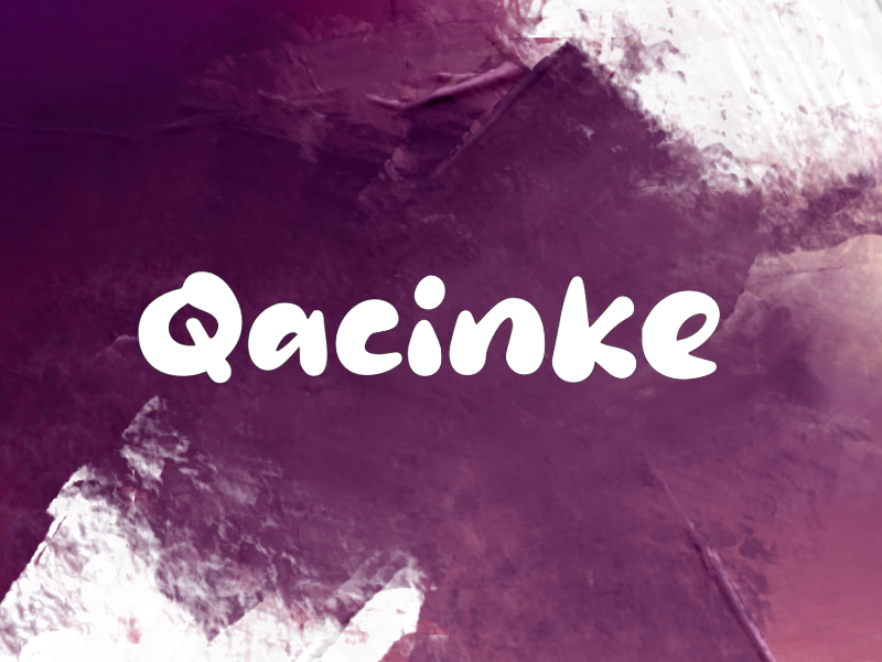 Qacinke Font