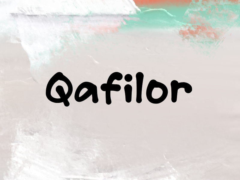 Qafilor Font