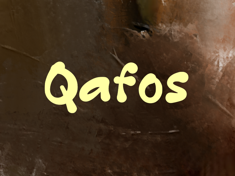 Qafos Font