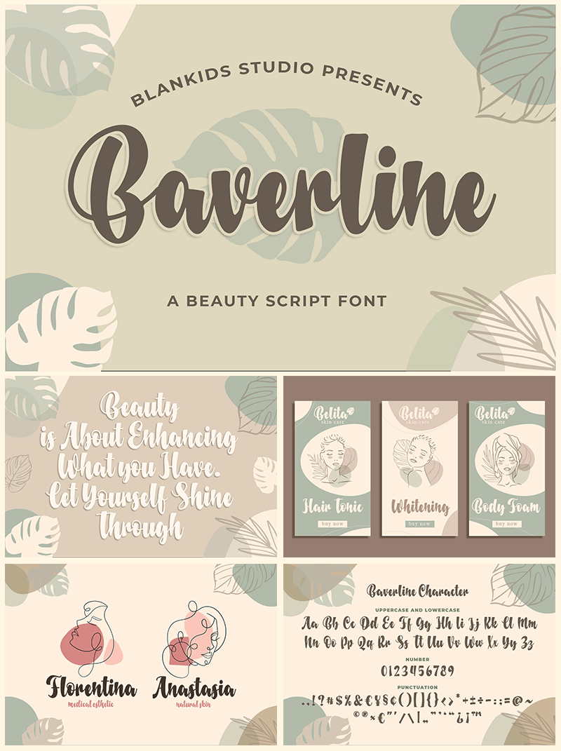 Baverline Font