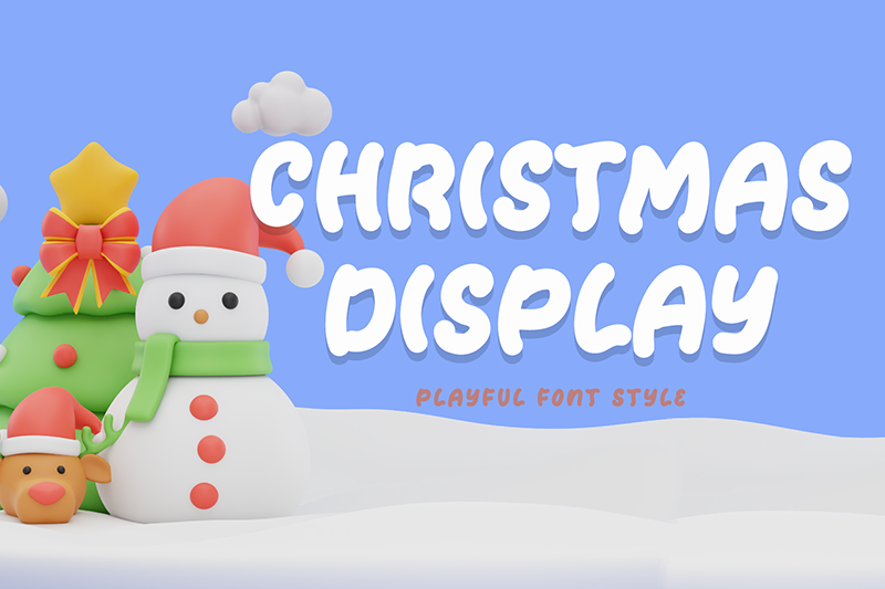 Christmas Display Font