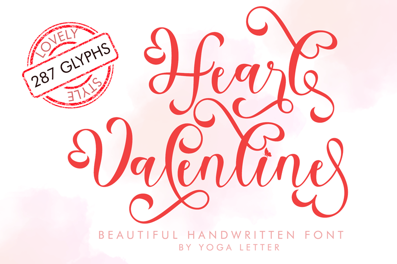 Heart Valentine Font