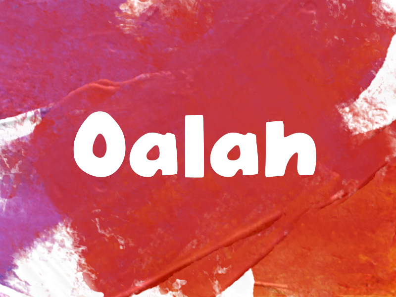 Oalah Font