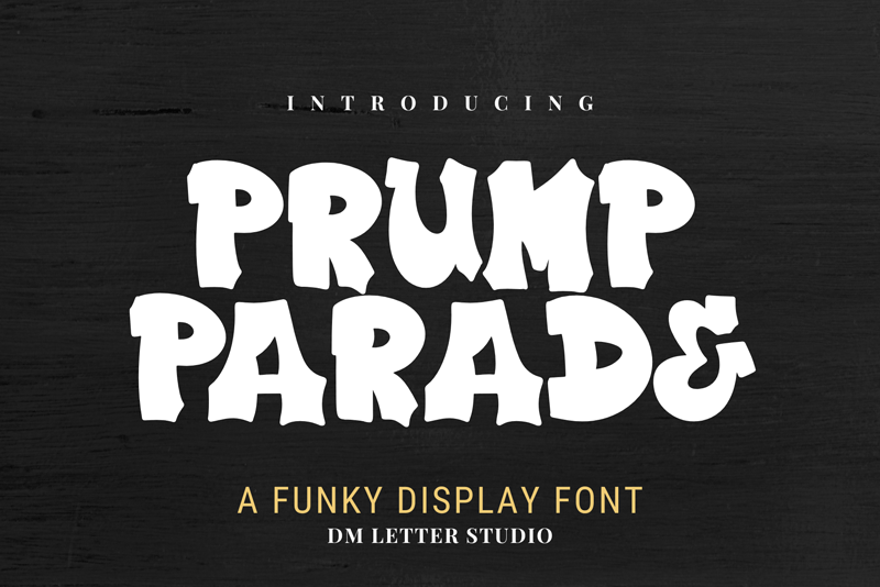 Plump Parade Font