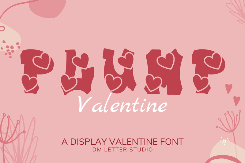 Plump Valentine Font