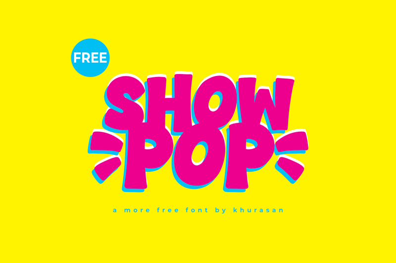 Showpop Font