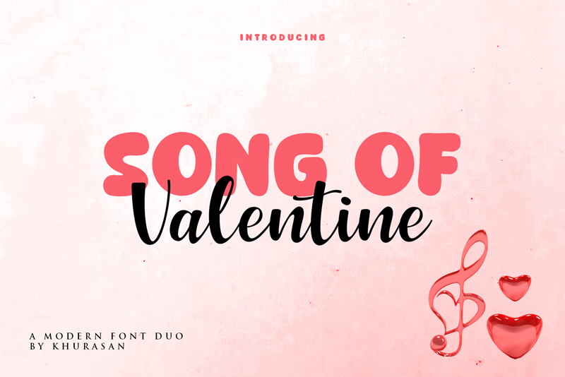 Song of Valentine Font