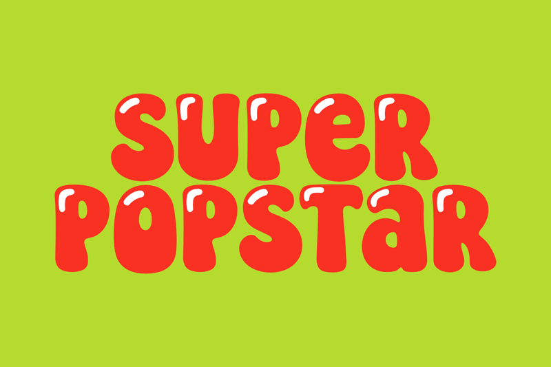 Super Popstar Font
