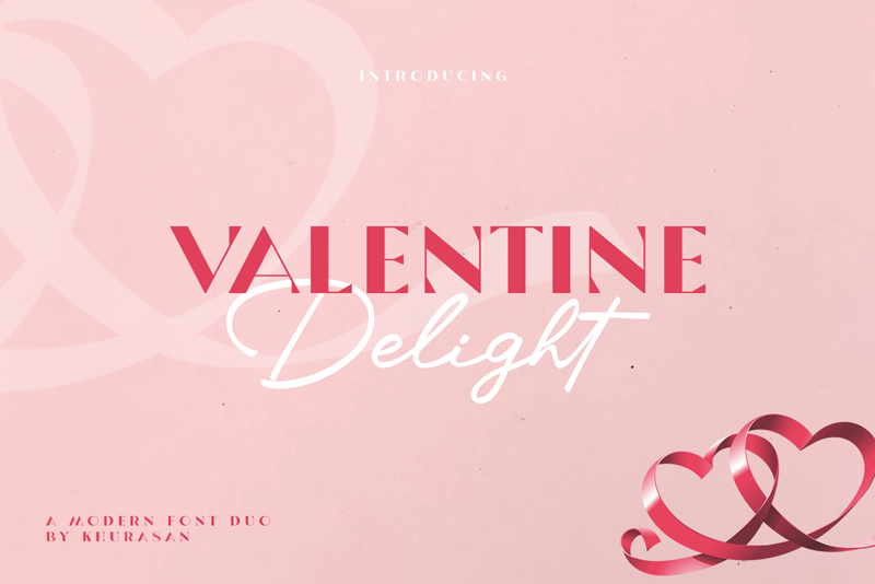 Valentine Delight Serif Font