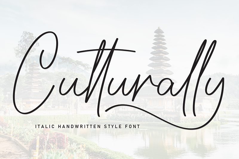 Culturally Font