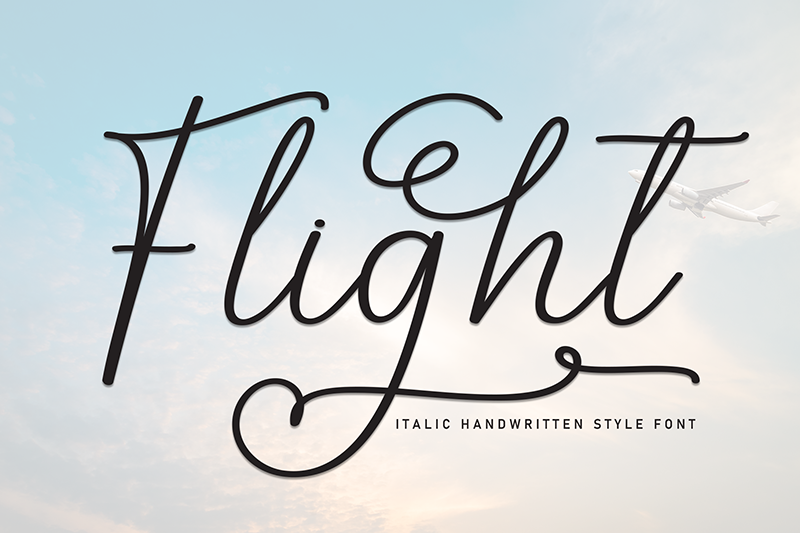 Flight Font