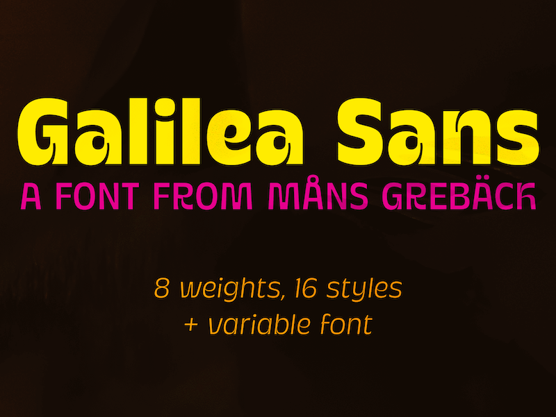Galilea Sans Font