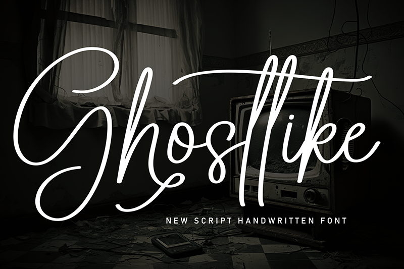 Ghostlike Font