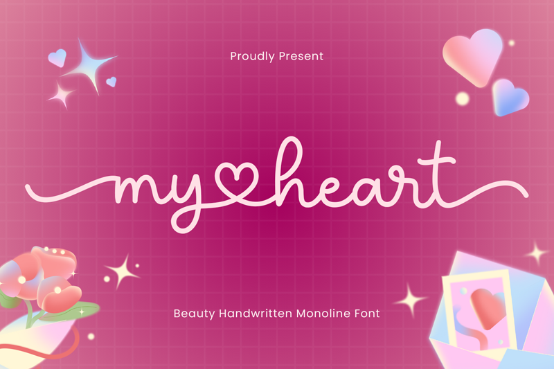 My Heart Font