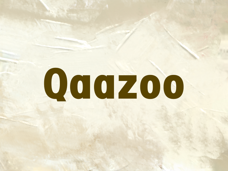 Qaazoo Font