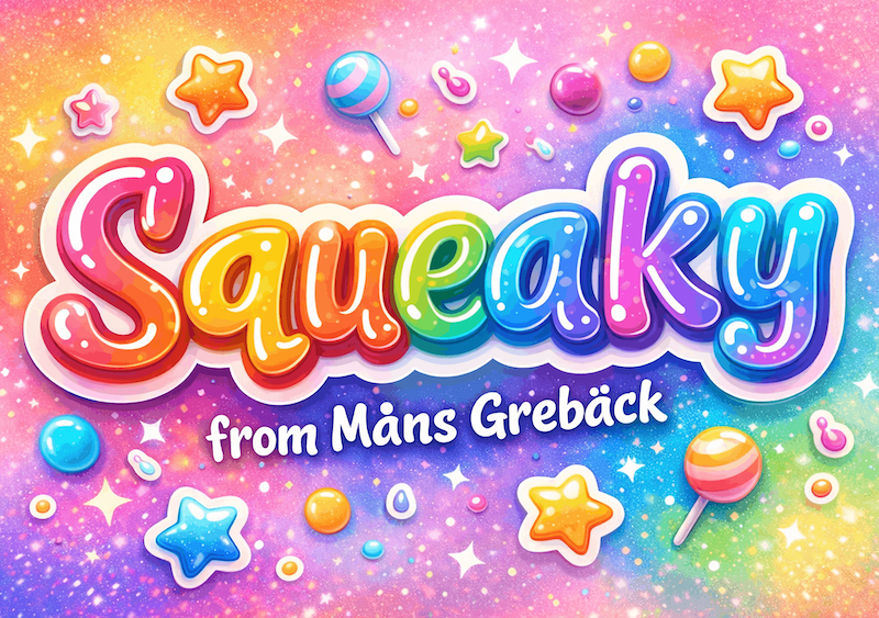 Squeaky Font