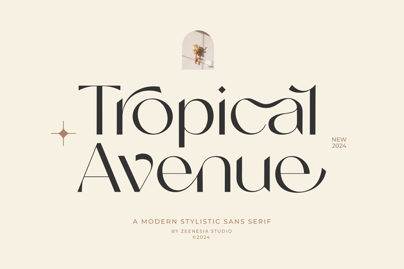 Tropical Avenue Font