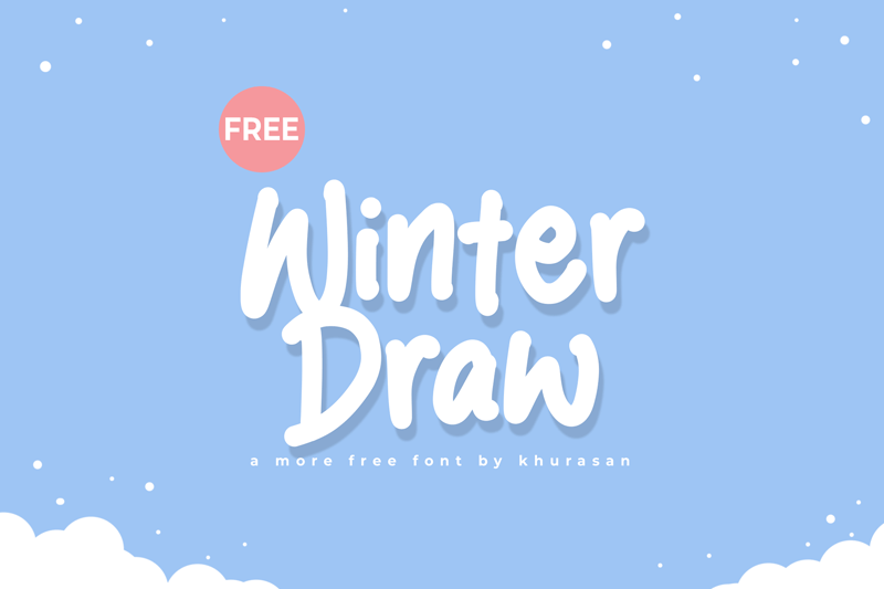 Winter Draw Font