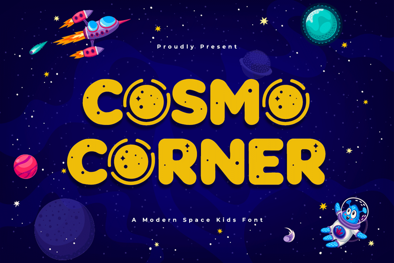 Cosmo Corner Font