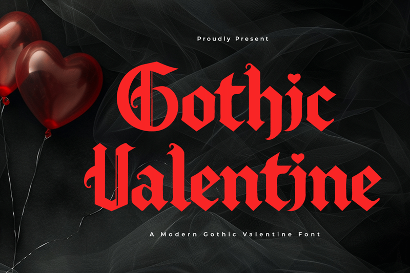 Gothic Valentine Font