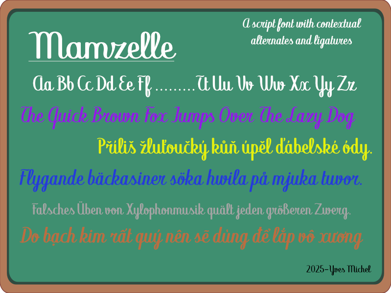 Mamzelle Font
