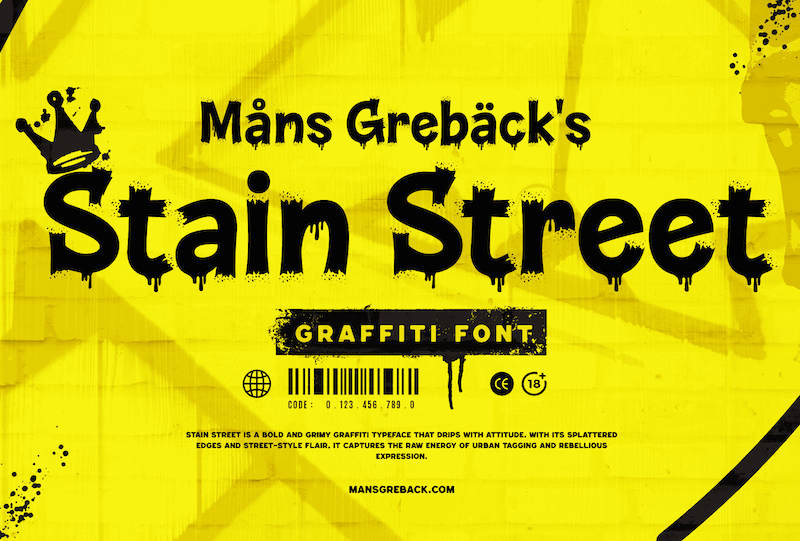 Stain Street Font