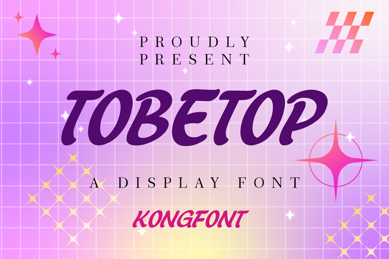 Tobetop Font
