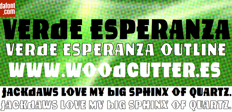 Verde Esperanza Font