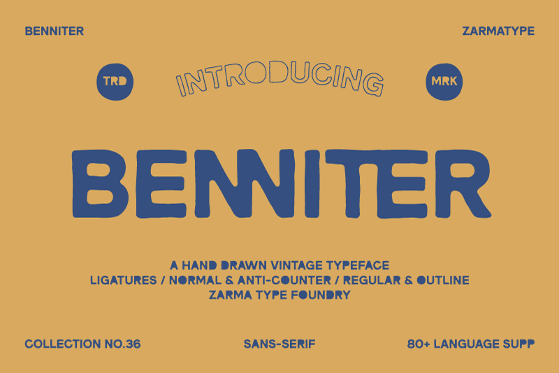 Benniter Font