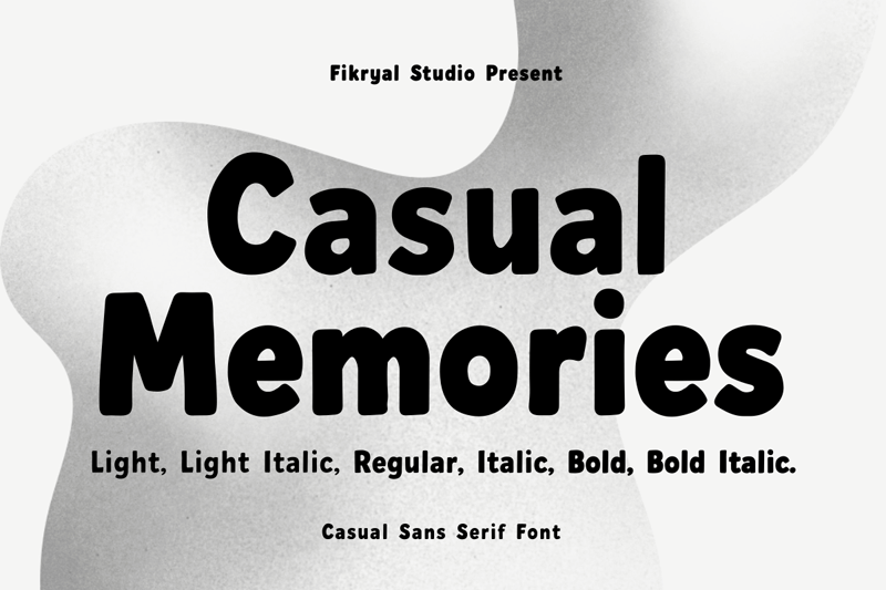 Casual Memories Font