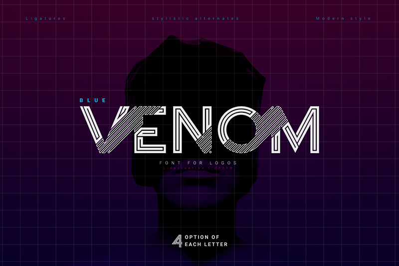 Blue Venom Font