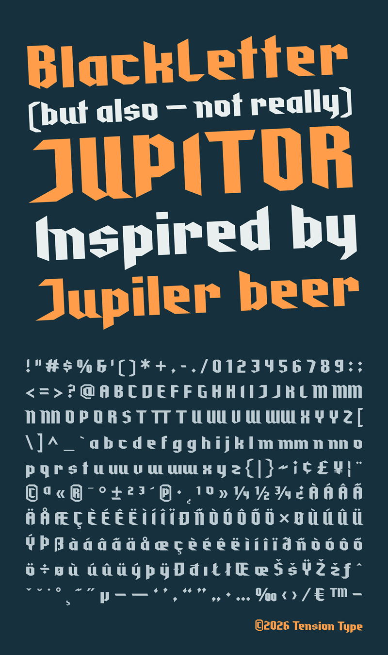 Jupitor Font
