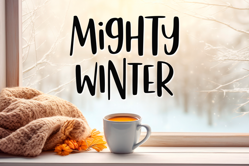 Mighty Winter Font