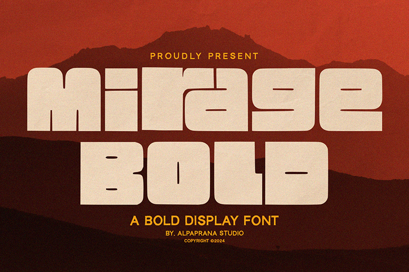 Mirage Bold Font