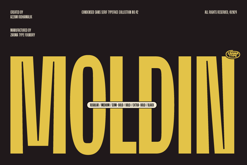 Moldin Font