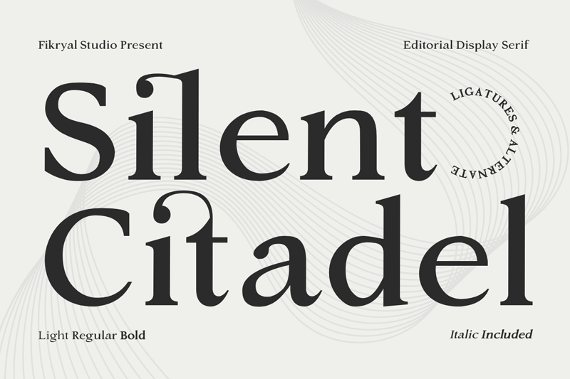 Silent Citadel Font