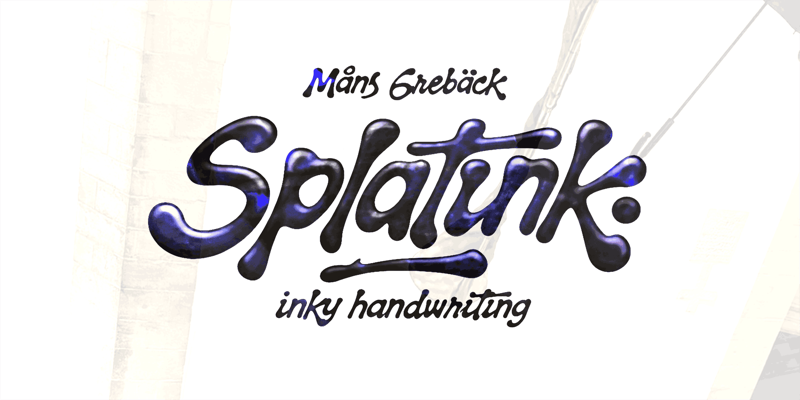 Splatink Font