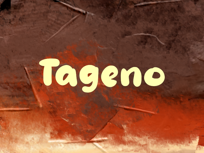 Tageno Font
