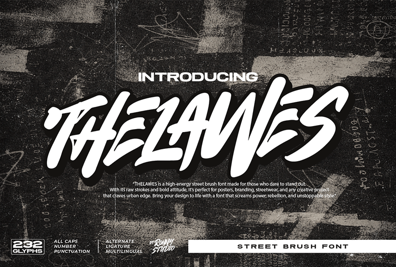 Thelawes Font