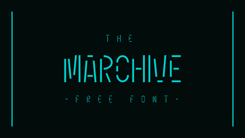Marchive Font