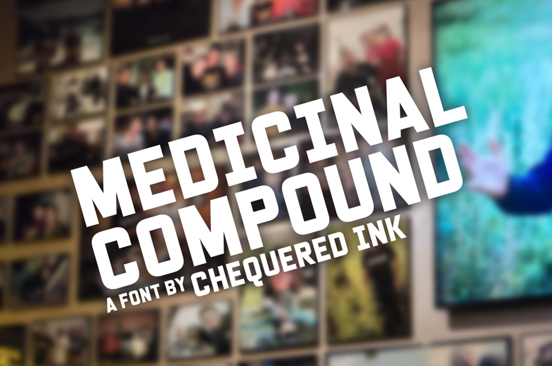 Medicinal Compound Font