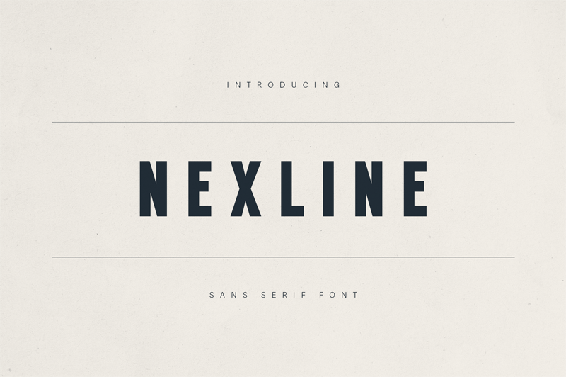Nexline Font