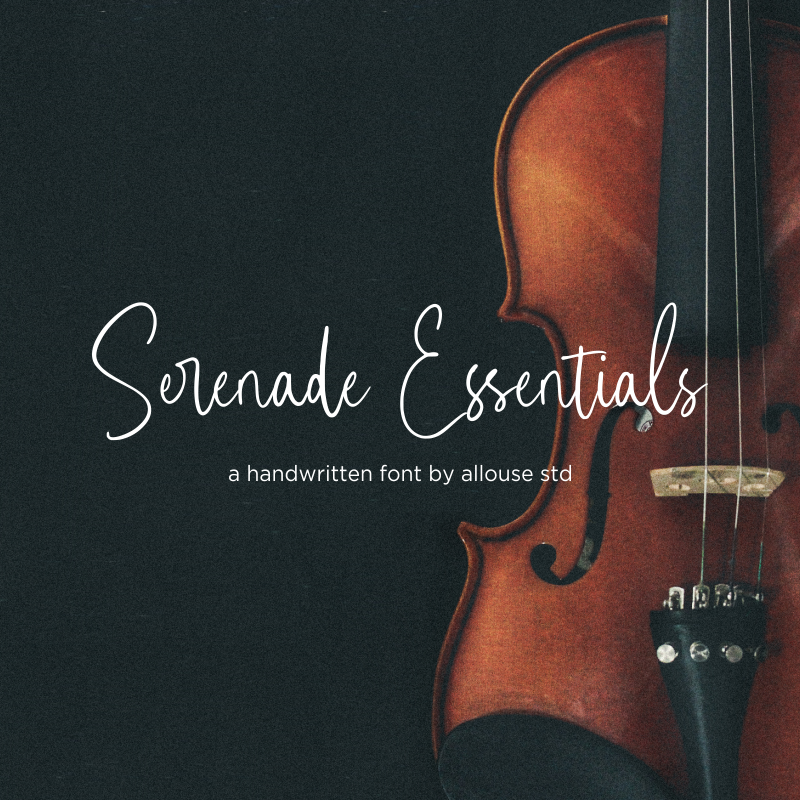 Serenade Essentials Font