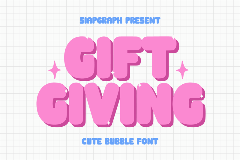 Gift Giving Font