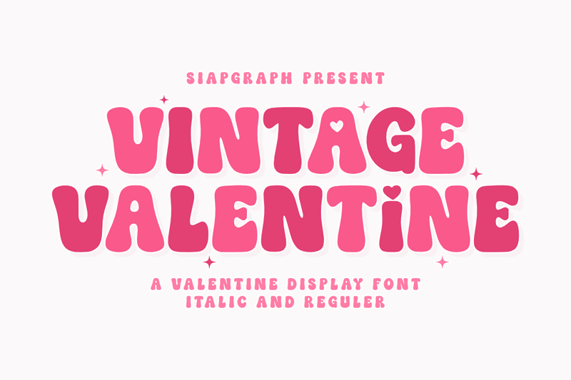 Vintage Valentine Font
