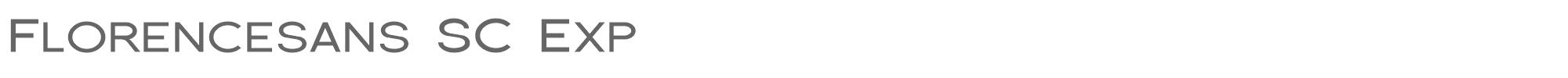 Florencesans SC Florsn29.ttf font preview