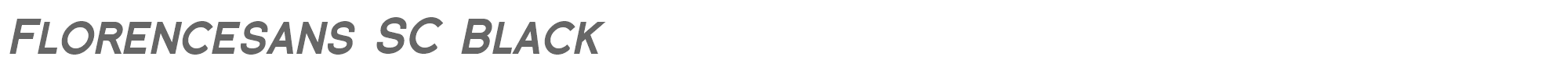 Florencesans SC Florsn36.ttf font preview