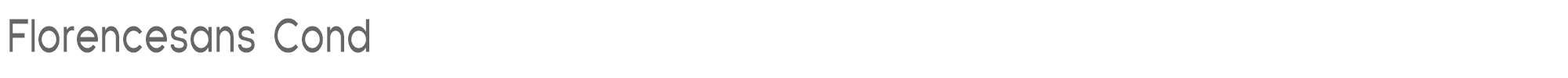 Florencesans Florsn09.ttf font preview